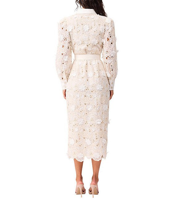 Elliatt Sienna Long Sleeve Midi Dress