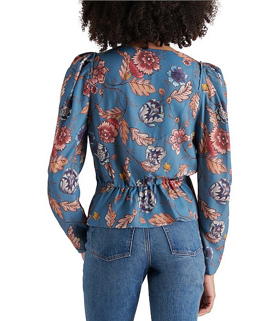 Steve Madden Saige Top (Cadet Blue)