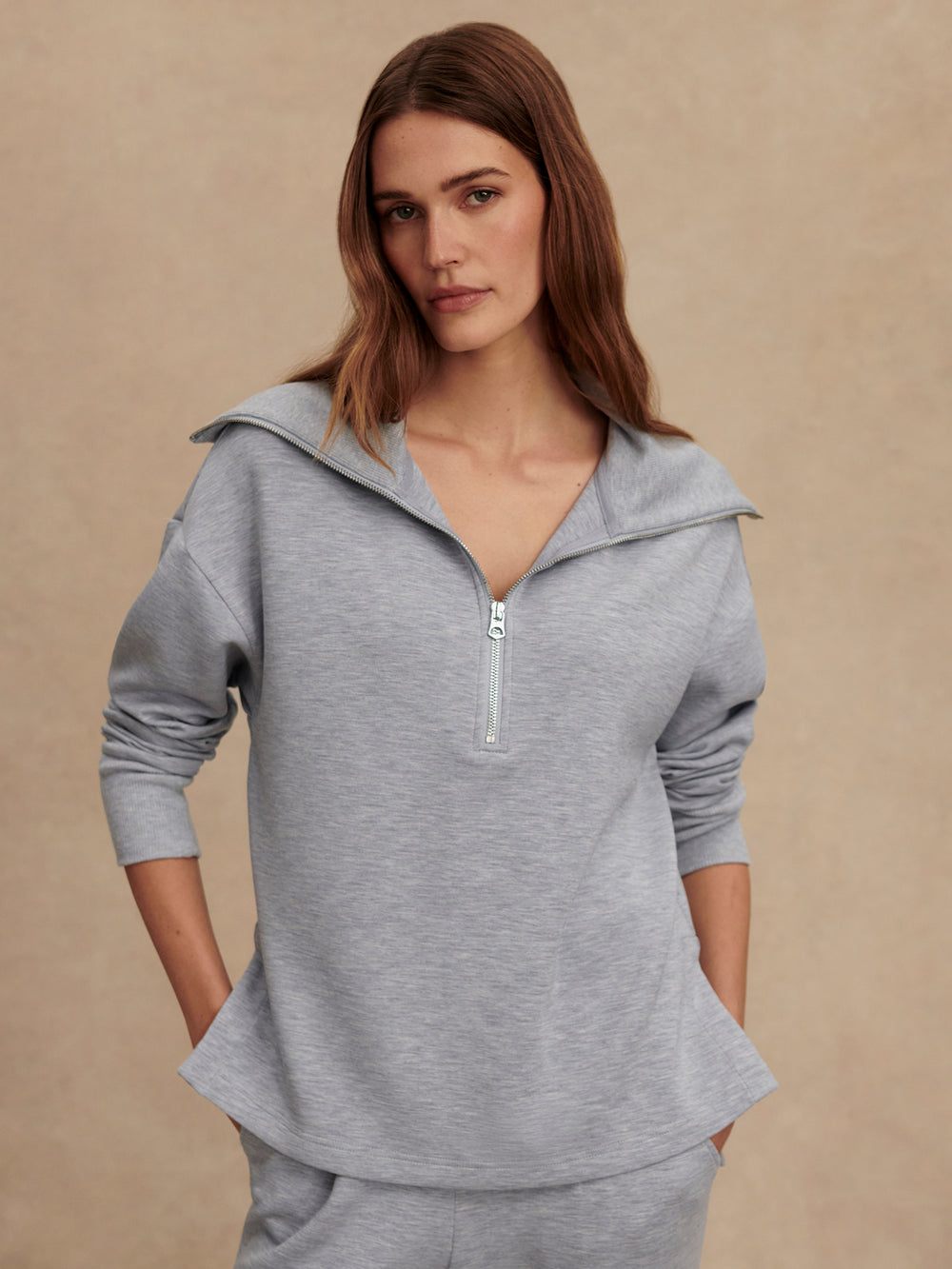 Varley Larson Half Zip Sweat