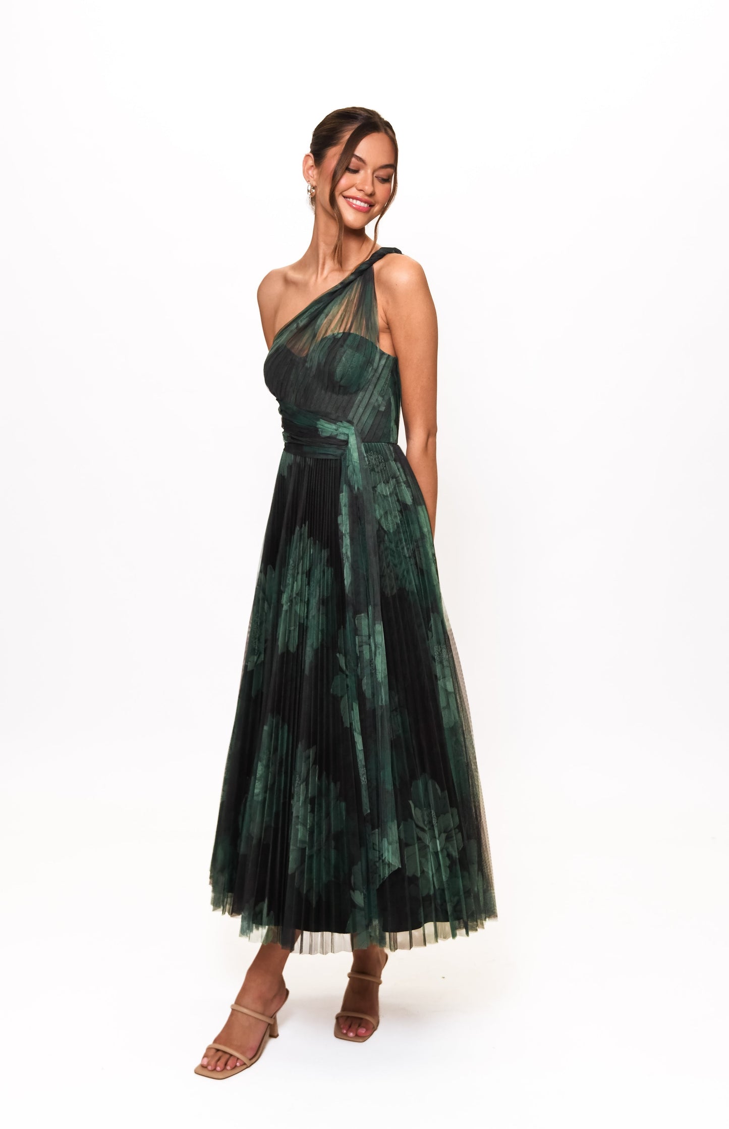 Hutch Philippa One Shoulder Gown