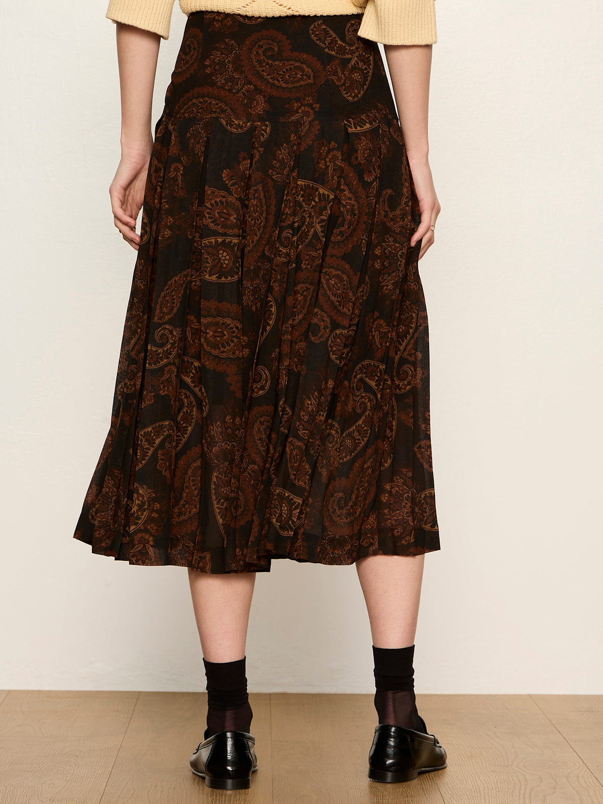 Sanctuary Autumn Pleated Midi Skirt