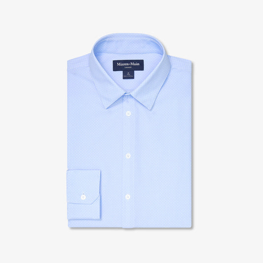 Mizzen + Main Leeward Long Sleeve Dress Shirt