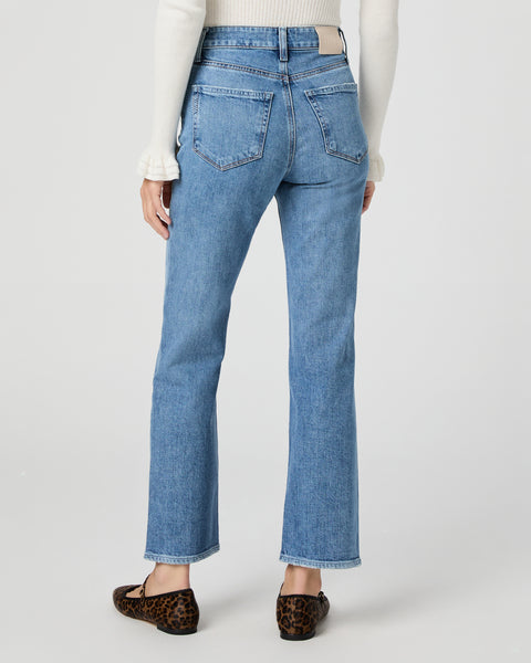 Paige Women's Stevie Ankle Straight Jean - Heroes