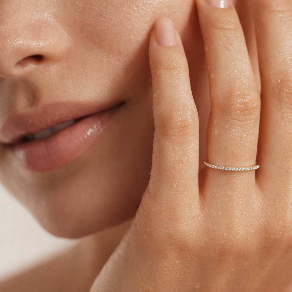Ellie Vail Tara Dainty Eternity Band Ring