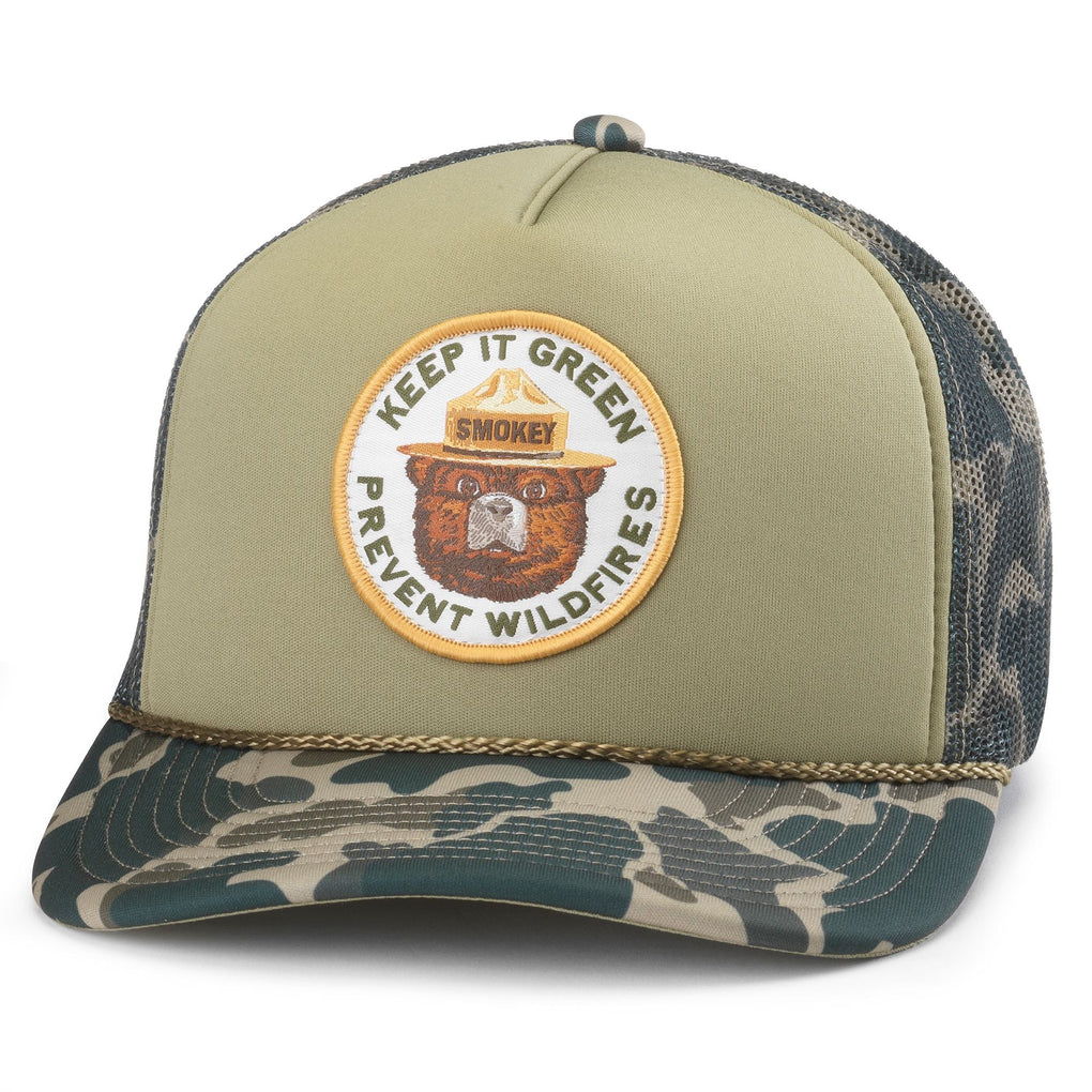 American Needle Mallard Foamy Hat Smokey Bear