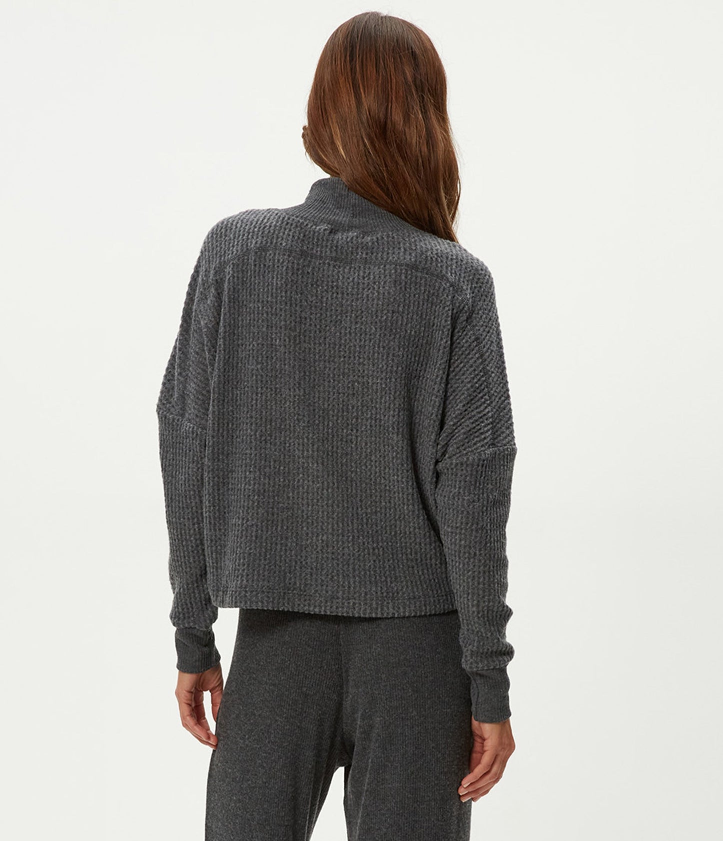 Michael Stars Long Sleeve Wynn Mock Neck
