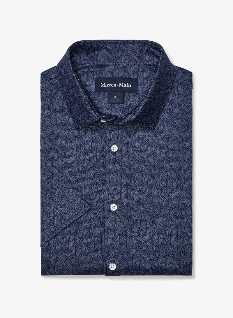 Mizzen + Main Halyard Short Sleeve Dress Shirt