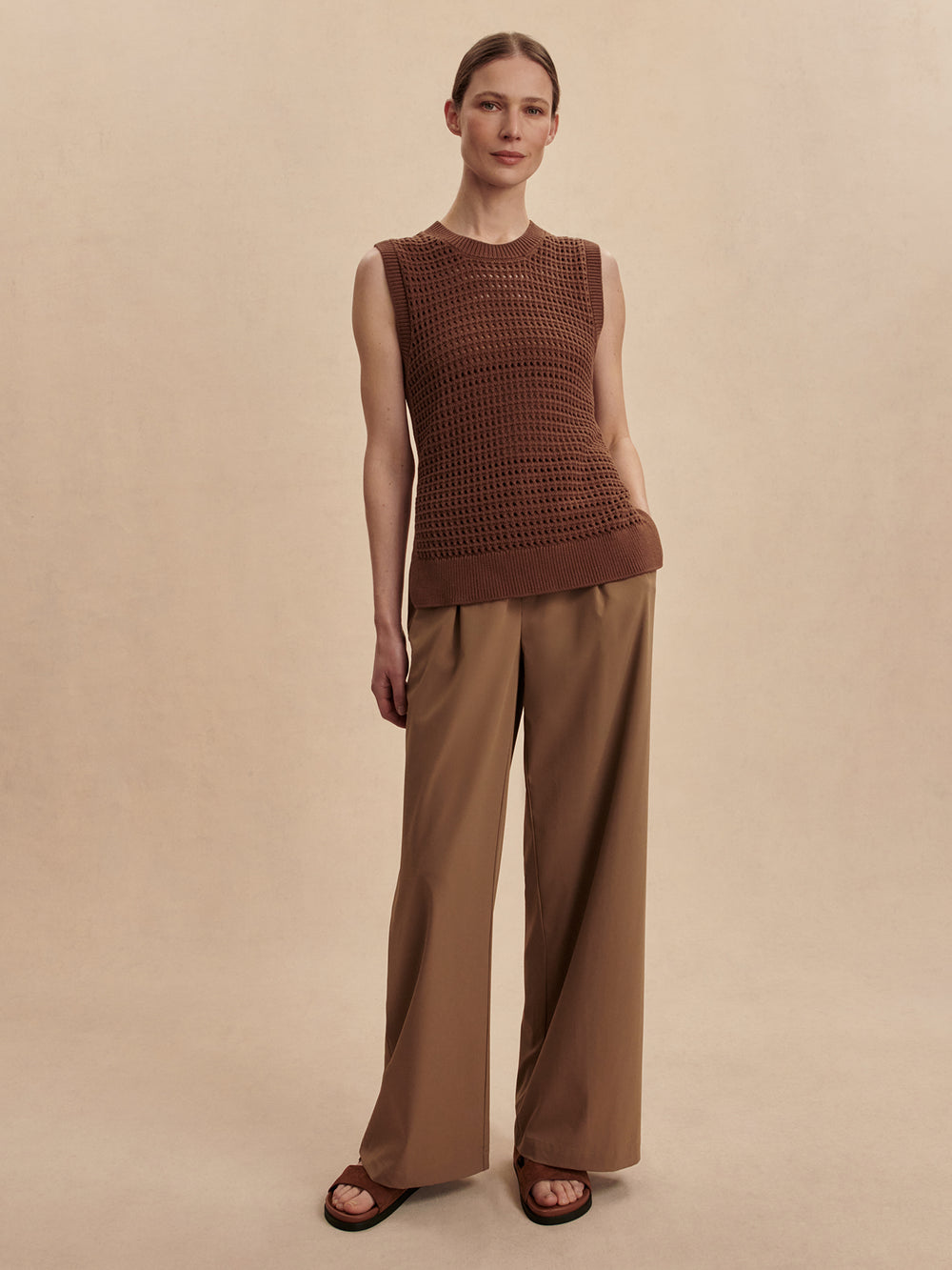 Varley Darin Longline Knit Tank