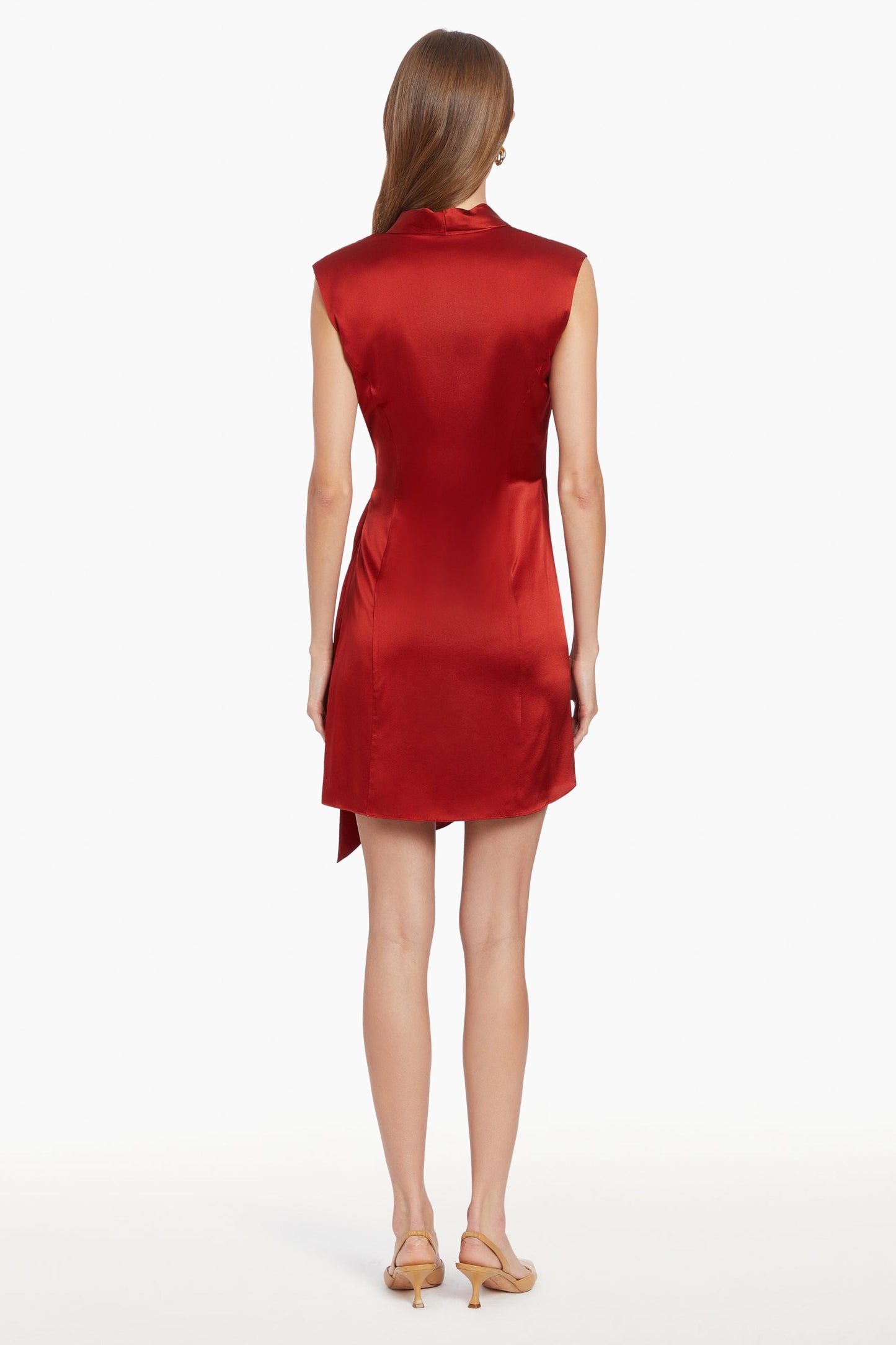 Amanda Uprichard Clara Dress (Cinnamon)