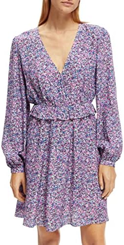 Scotch and Soda Wrapped Short Dress