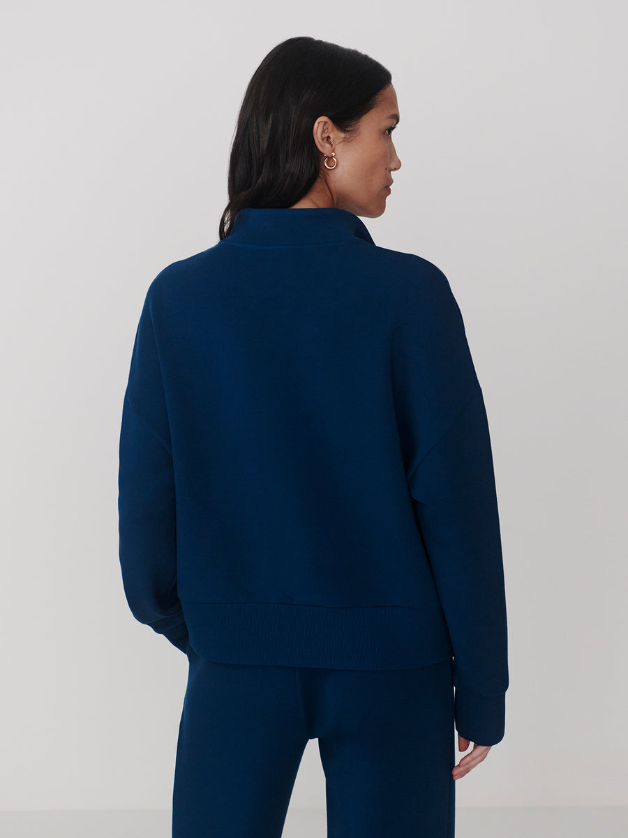 Varley Mavis Mock Neck Sweat