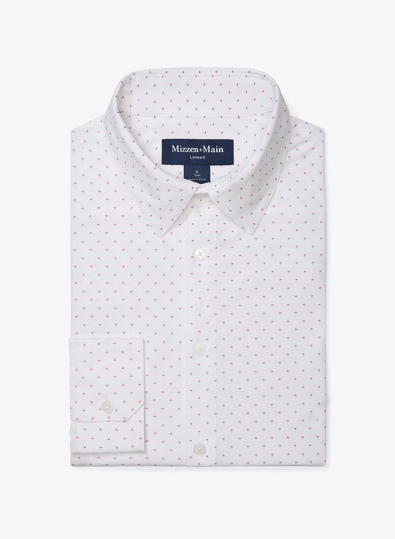 Mizzen + Main Leeward Long Sleeve Dress Shirt