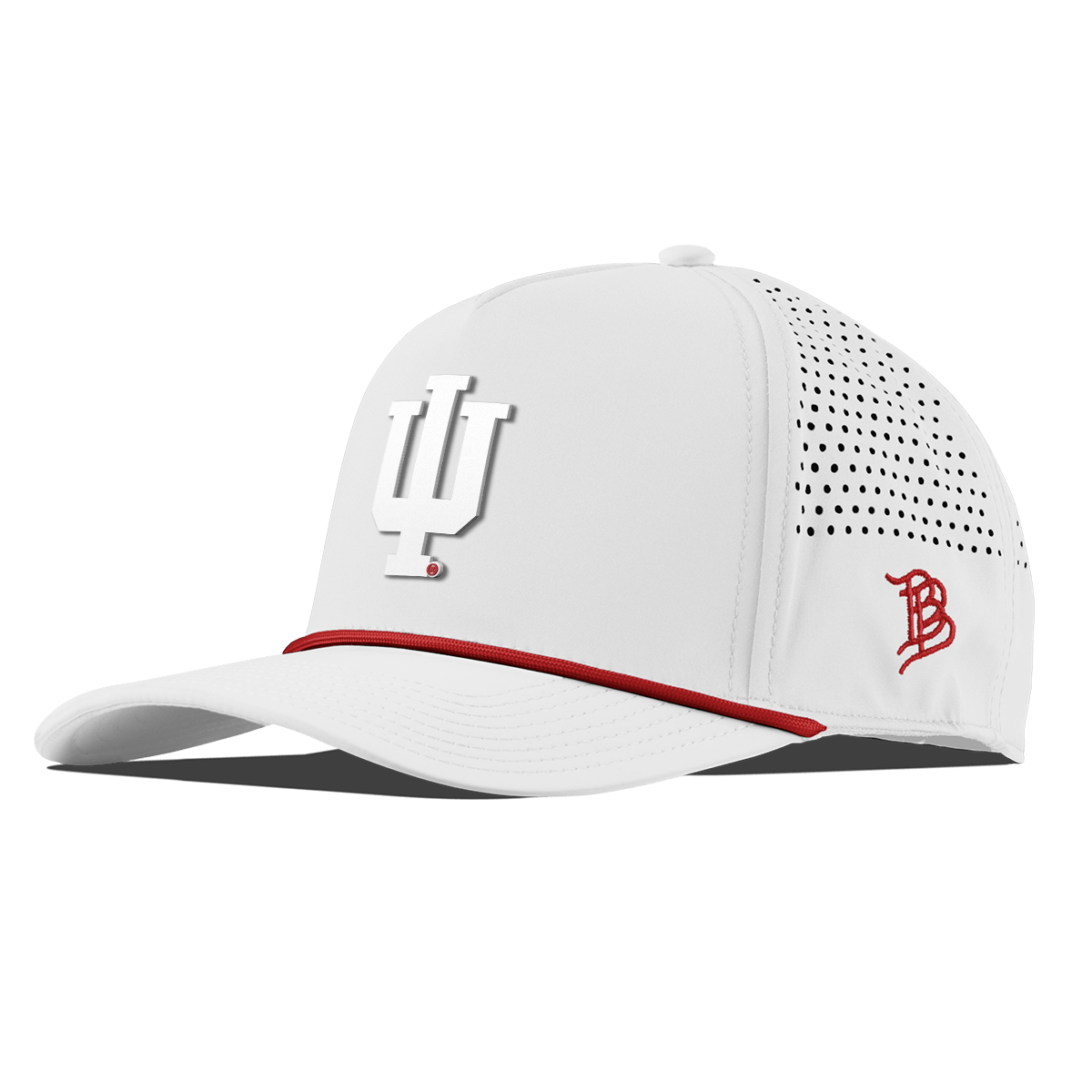 Indiana University "Whiteout Indiana Team Logo" Curved 5 Panel Rope Hat