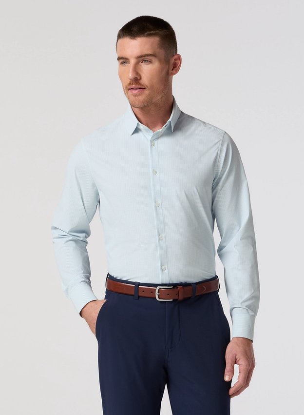 Mizzen + Main Leeward Long Sleeve Dress Shirt