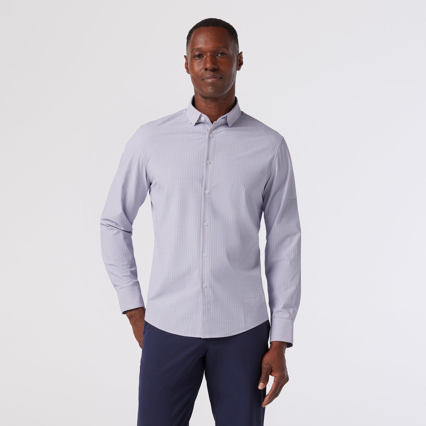 Mizzen + Main Leeward No Tuck Long Sleeve Dress Shirt