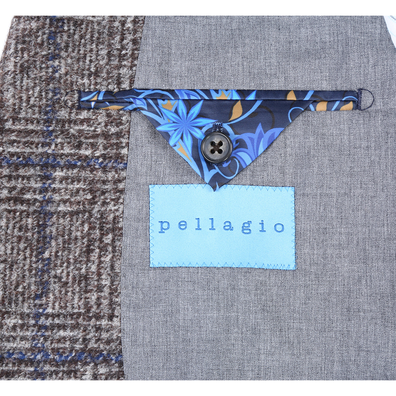 Pellagio Riserva Half Canvas Blazer Beige