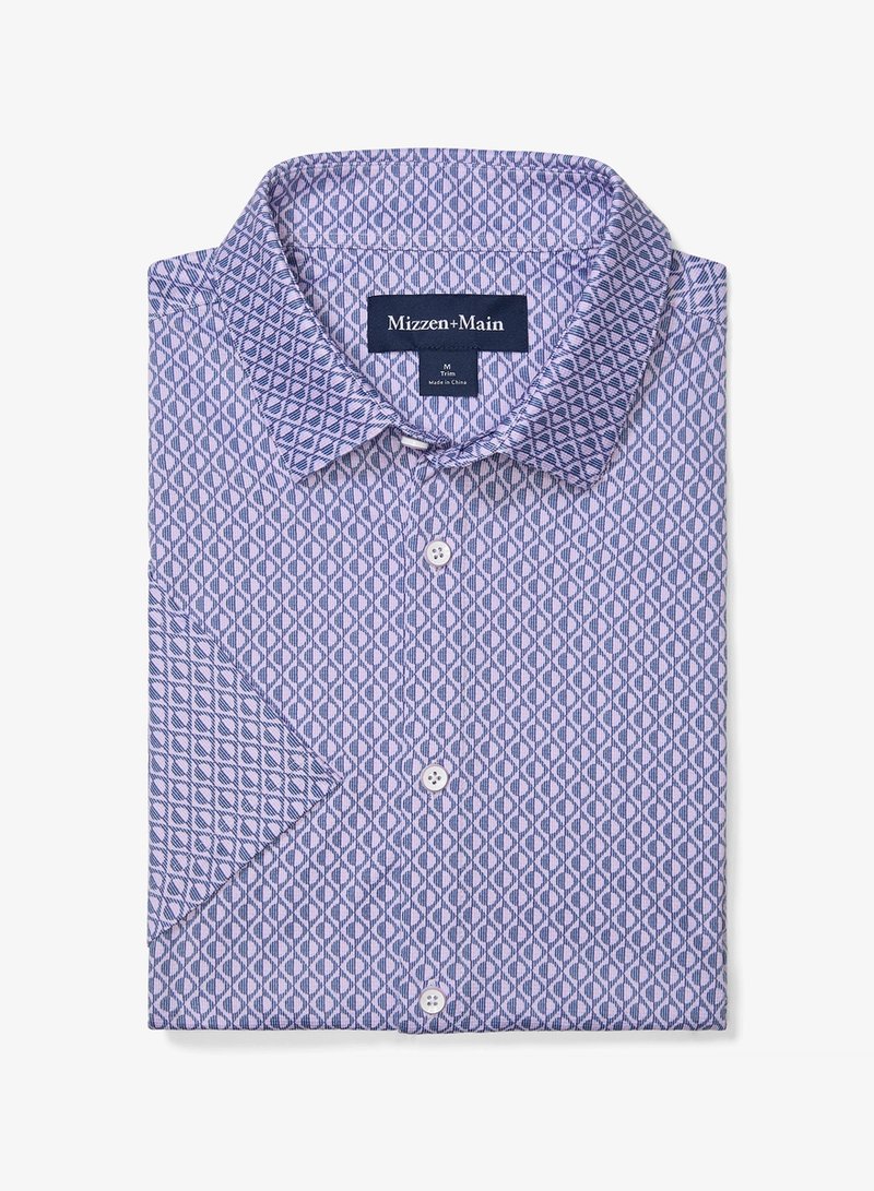 Mizzen + Main Halyard Short Sleeve Dress Shirt