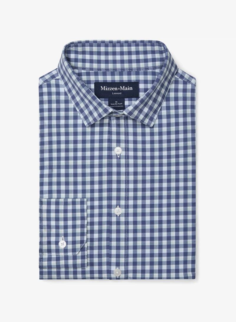 Mizzen + Main Leeward No Tuck Long Sleeve Dress Shirt