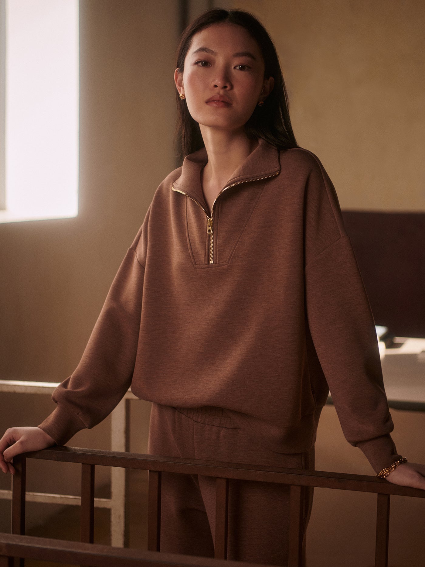 Varley Women's Hawley Half Zip Sweat