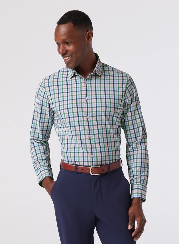 Mizzen + Main Leeward Long Sleeve Dress Shirt