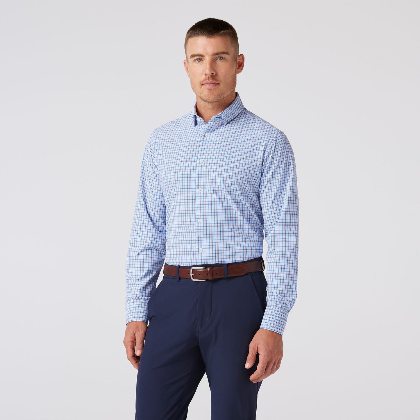 Mizzen + Main Leeward Long Sleeve Dress Shirt