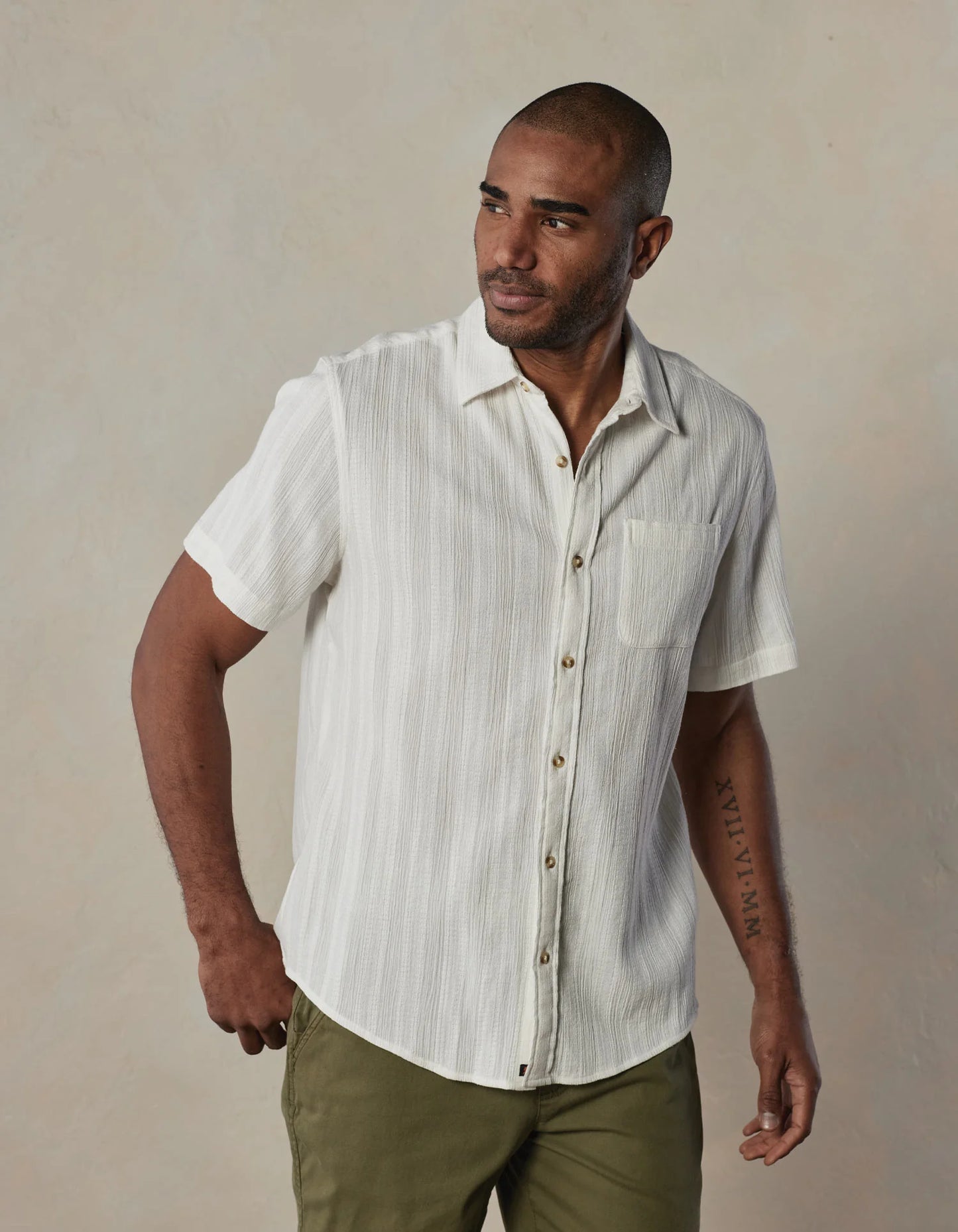 The Normal Brand Freshwater Button Up Shirt