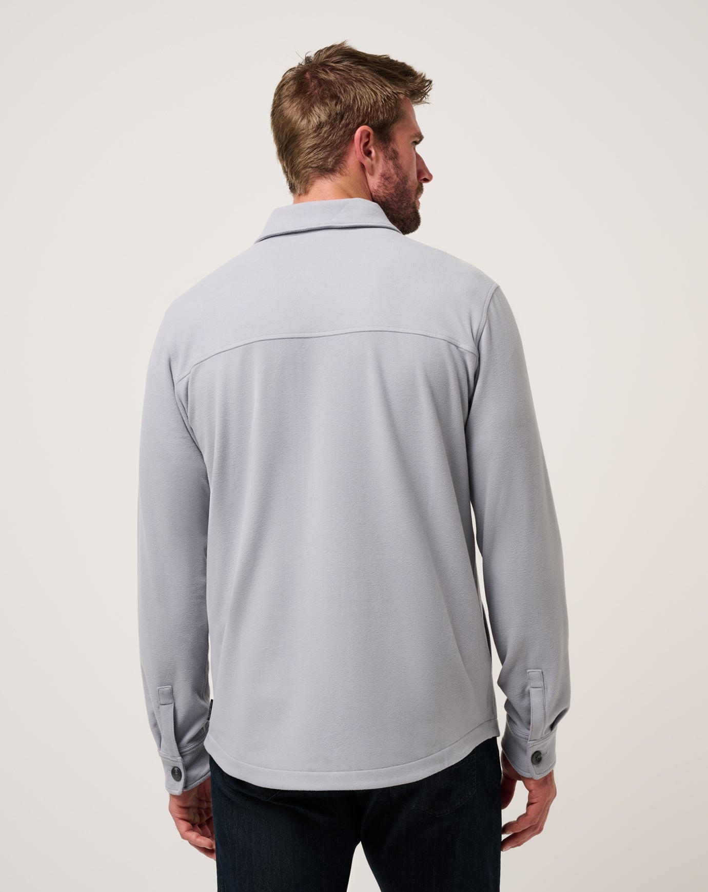 Travis Mathew Men's Peak Fleece Shirt Jacket