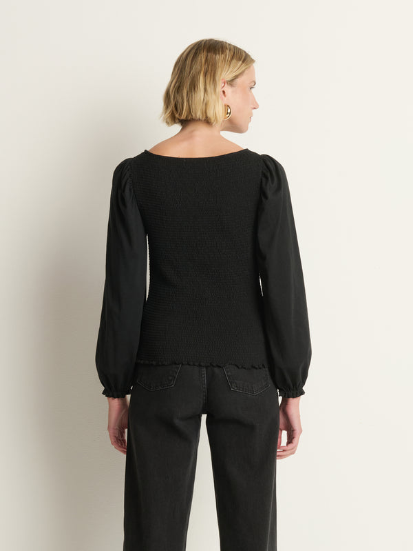 Nation Aidan Smocked Blouse