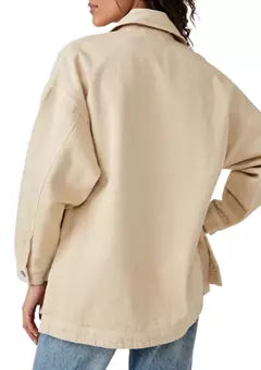Free People Madison City Twill Jacket