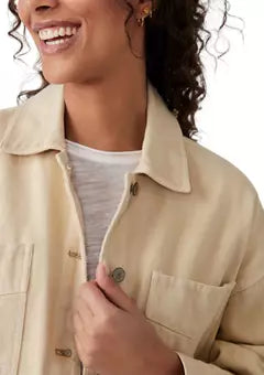 Free People Madison City Twill Jacket