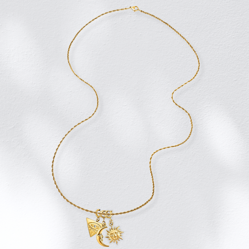 Ellie Vail Juniper Rope Chain Necklace