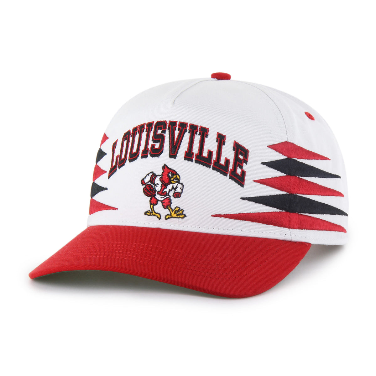 '47 Hitch Louisville Cardinals Vintage Diamond Cut Hat