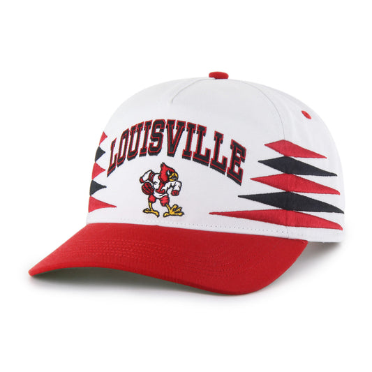 '47 Hitch Louisville Cardinals Vintage Diamond Cut Hat