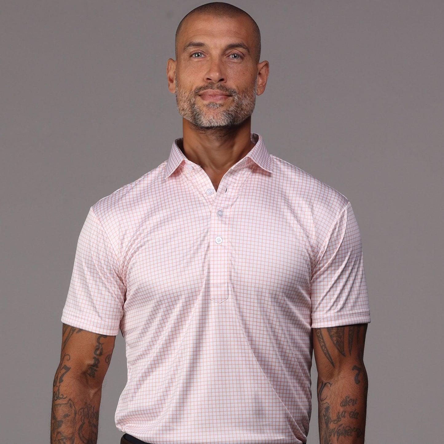 Collars & Co Semi-Spread Collar Polo - Pattern