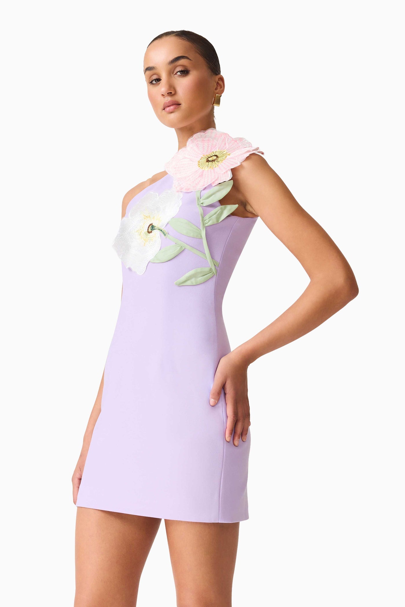 Elliatt Hope One Shoulder Mini Dress