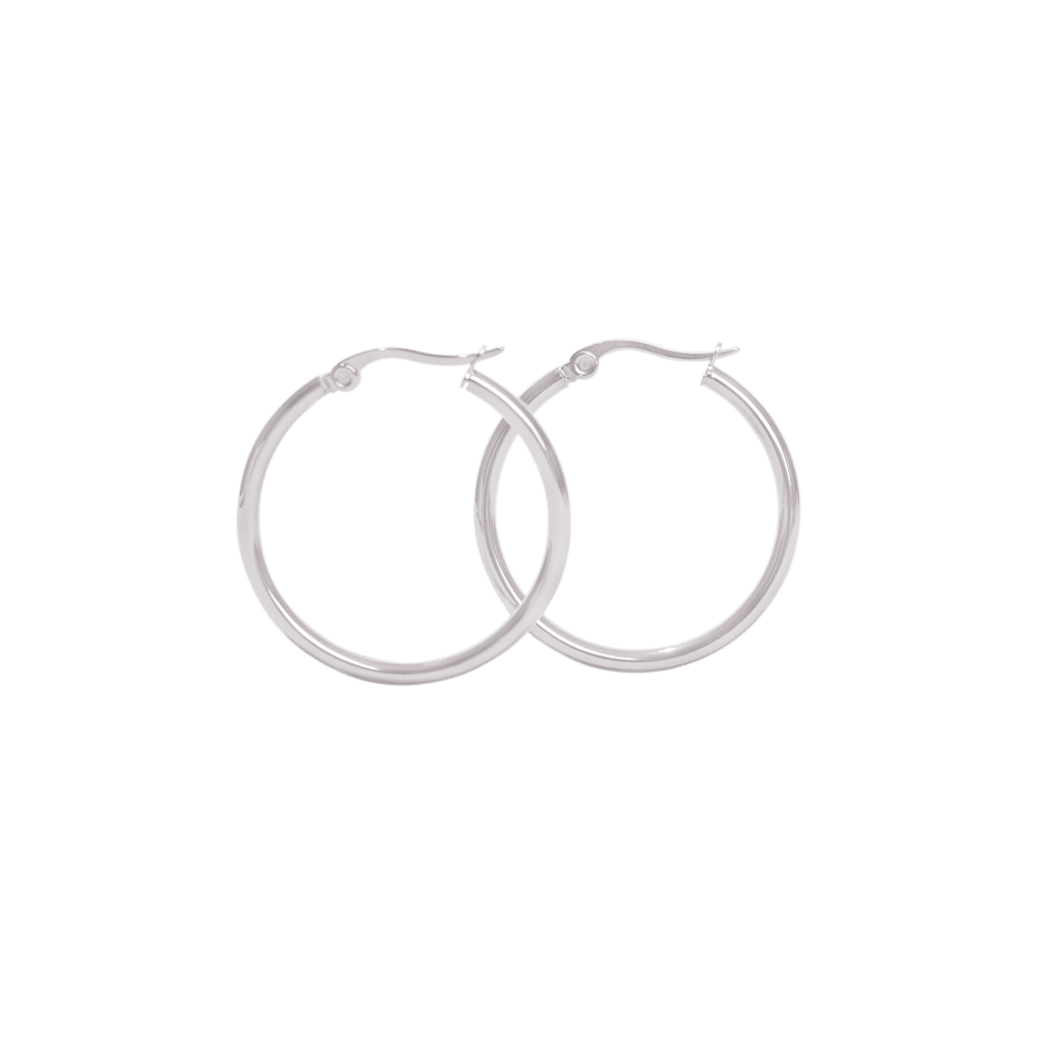 Ellie Vail Laurette Medium Hoop Earring