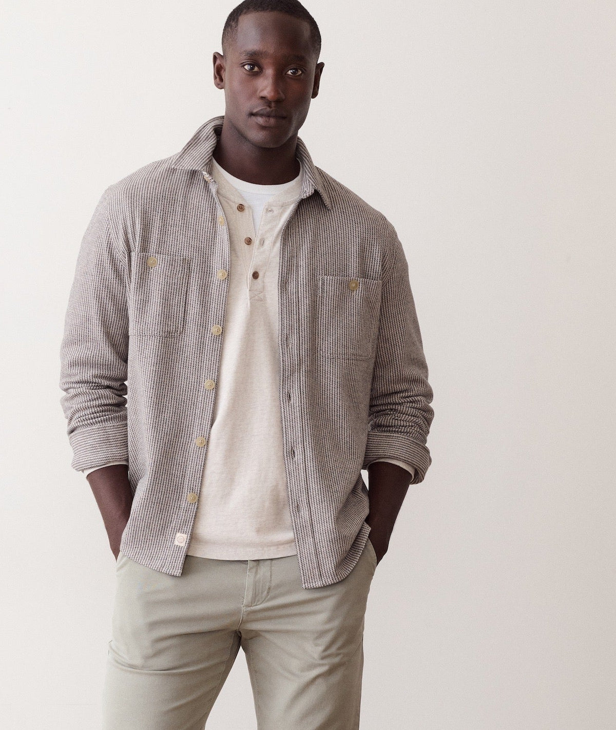 Marine Layer Pacifica Stretch Twill Overshirt