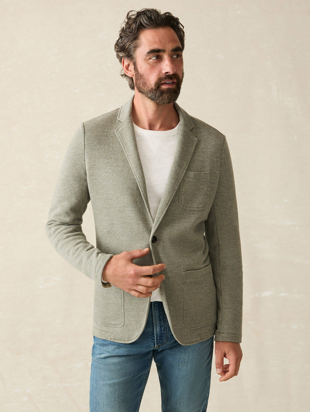 Faherty Men's Inlet Knit Blazer