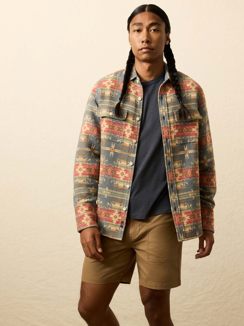 Faherty Men's Doug Good Feather Canyon Overshirt