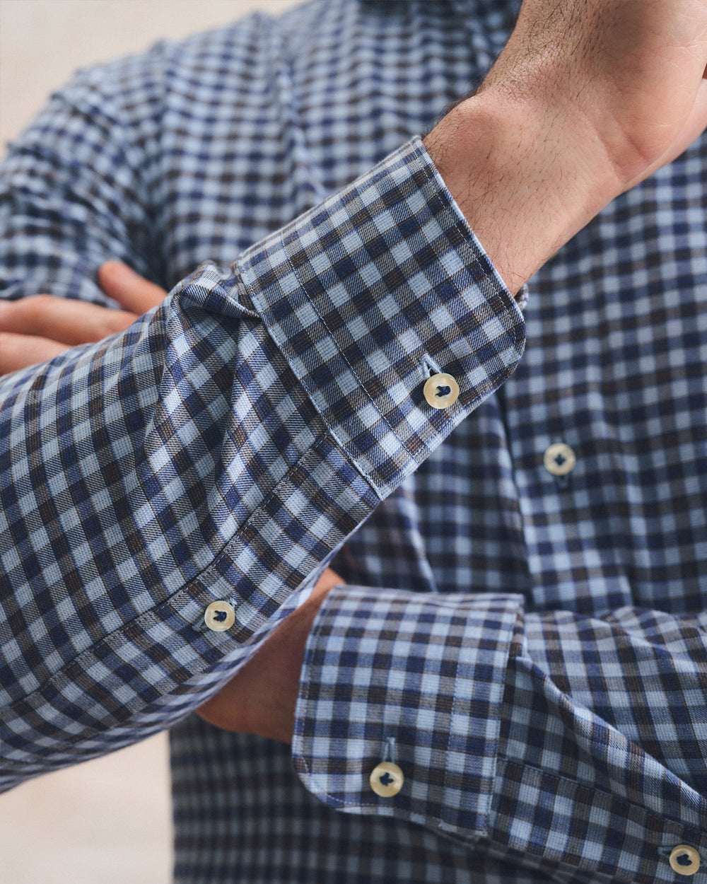 Johnnie- O Men's Top Shelf Amalfi Gingham Cotton Button DownShirt