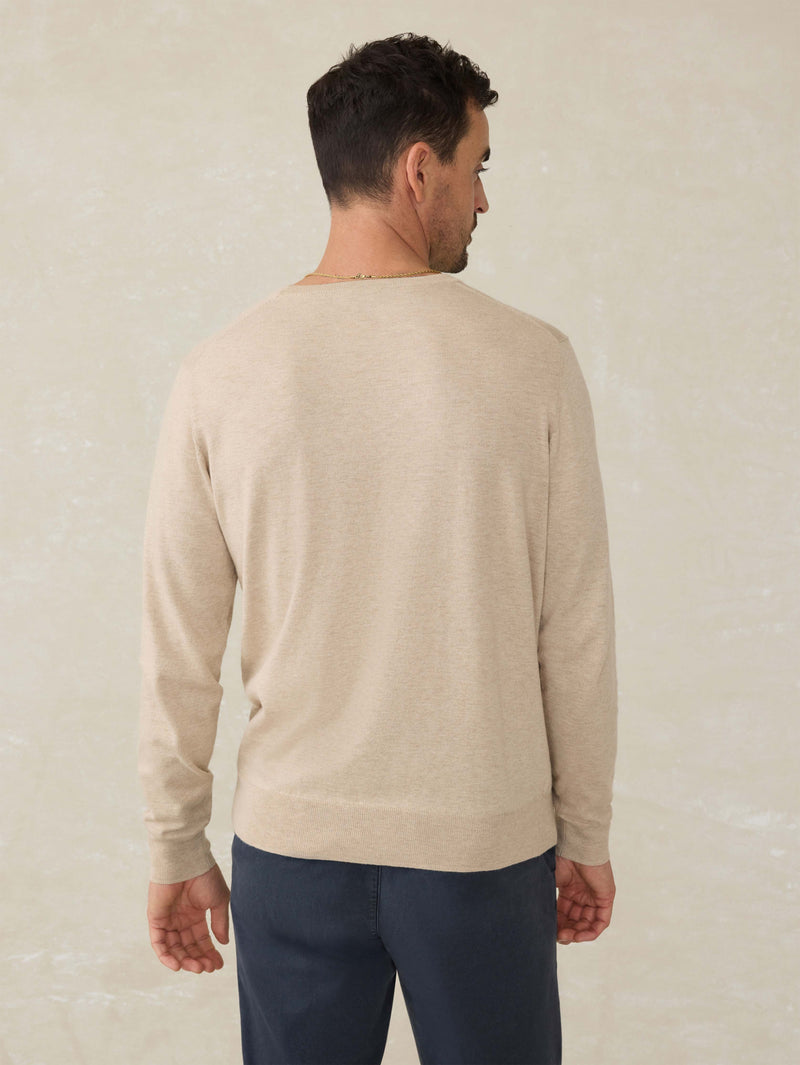 Faherty Men's Movement Crewneck Sweater