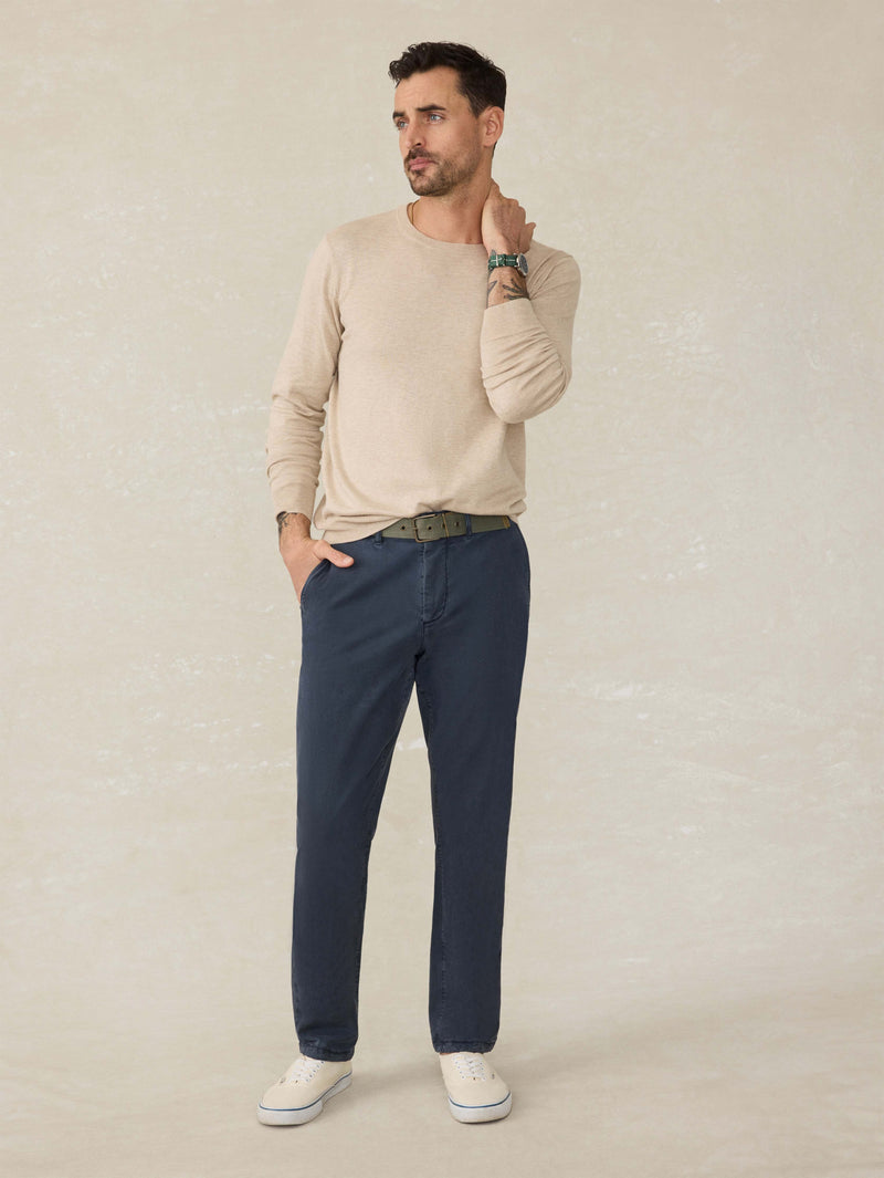 Faherty Men's Movement Crewneck Sweater