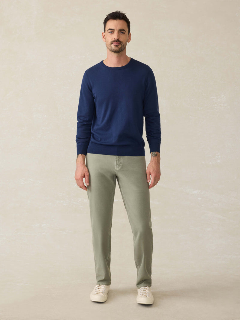 Faherty Men's Movement Crewneck Sweater