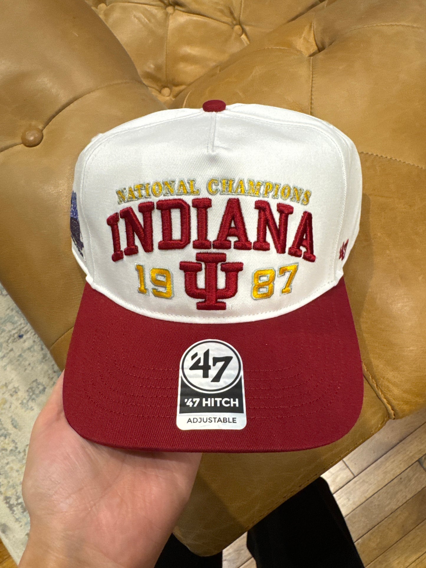 '47 Hitch Indiana National Champions 1987 Hat
