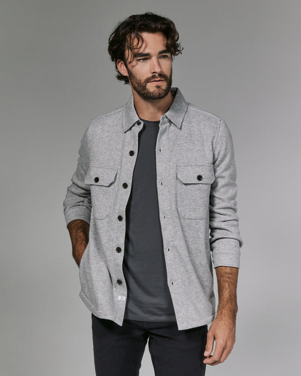7 Diamonds Men's Generation Relaxed Overshirt