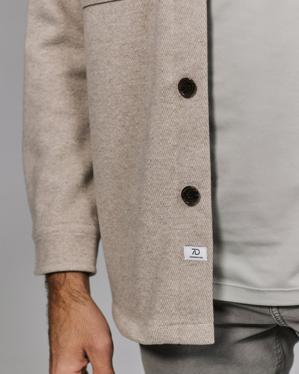 7 Diamonds Men's Generation Relaxed Overshirt