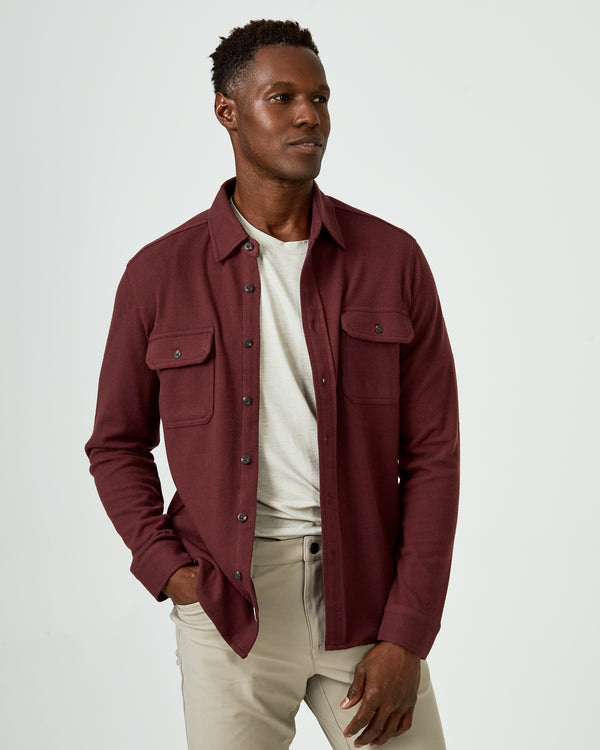 7 Diamonds Men's Generation 4-Way Stretch Long Sleeve Shirt
