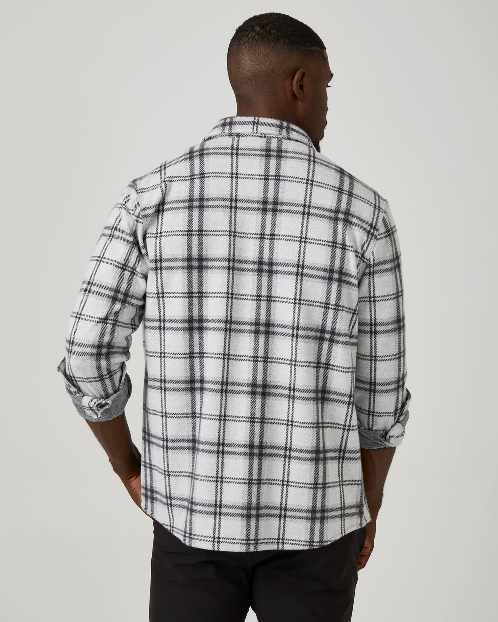 7 Diamonds Men's Generation 4 Way Stretch Plaid Shirt