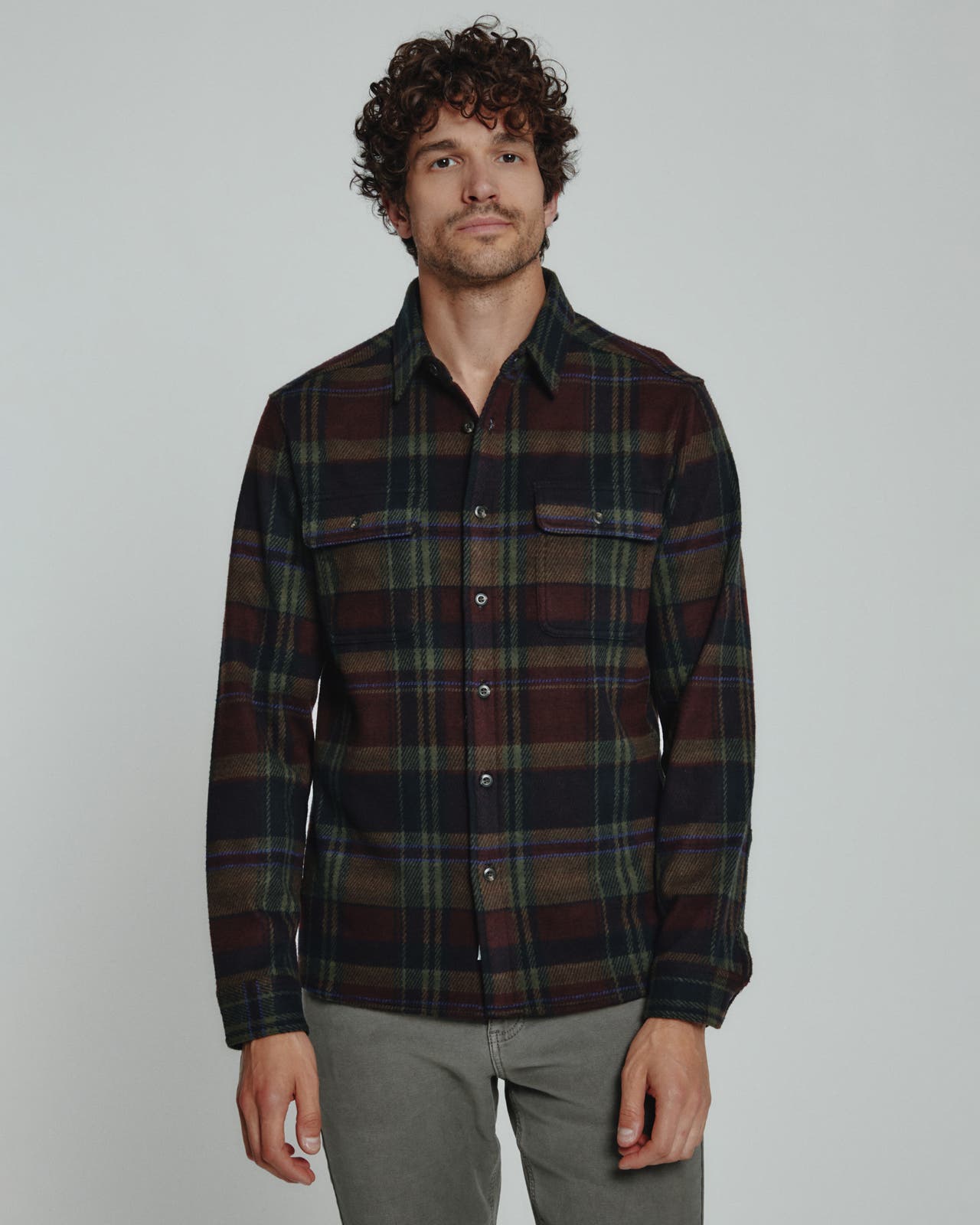 Maroon 7 Diamonds Men's Generation 4-Way Stretch Long Sleeve Shirt
