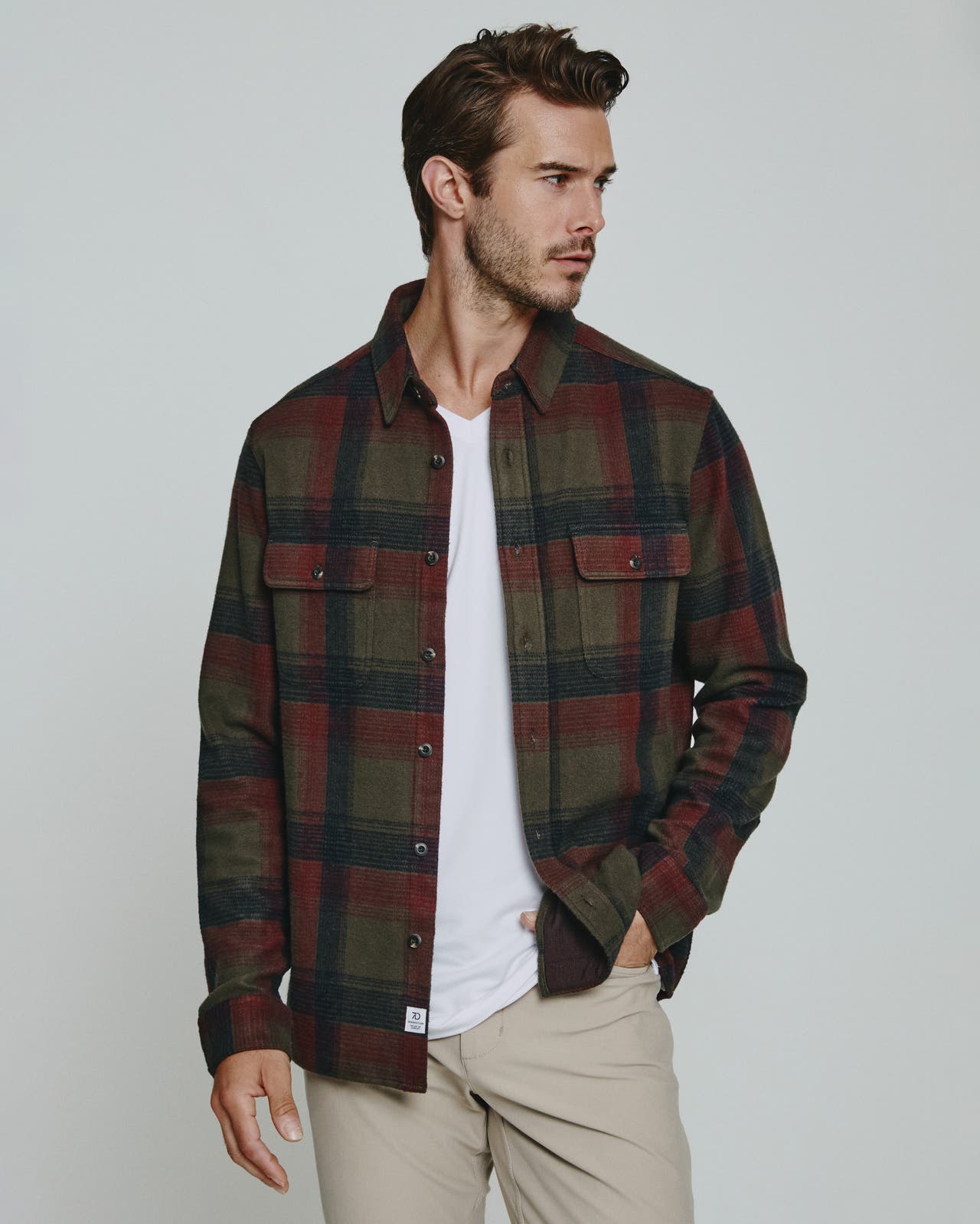 Forest 7 Diamonds Men's Generation 4-Way Stretch Long Sleeve Shirt